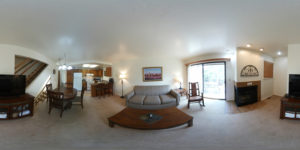 Circle J Club 2 Bedroom Deluxe living room 360 virtual tour